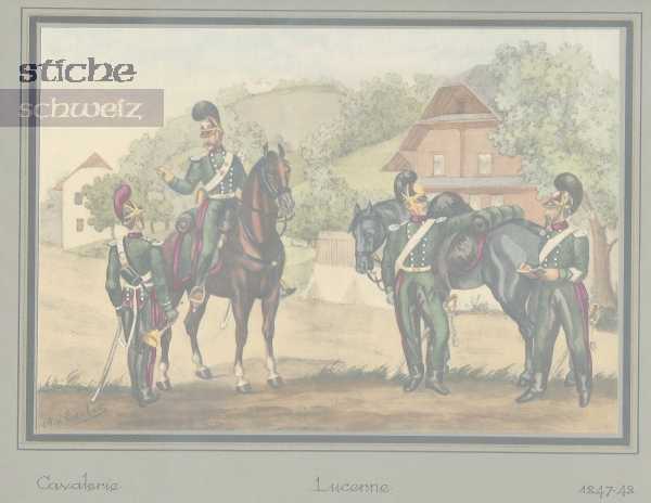 Cavalerie 1847 - 48