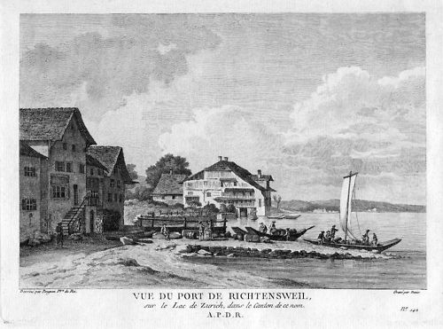 <p>331  Vue du Port de Richtensweil</p>