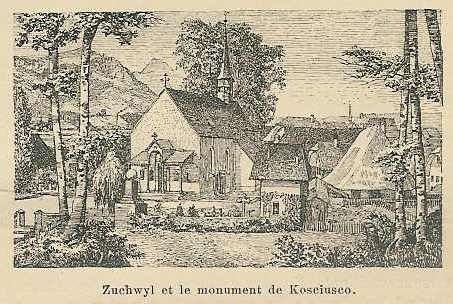 <p>306.30, 300.2 Zuchwil et le monument de Kosciusco</p>