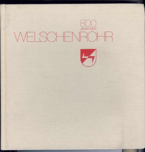 <p><span>Welschenrohr: Einwohnergemeinde, 1979.</span><span> Quer-Gr.-8°. 287 S. Mit zahlr. Textabb. O`Lwd, Buch guter Zustand</span></p>